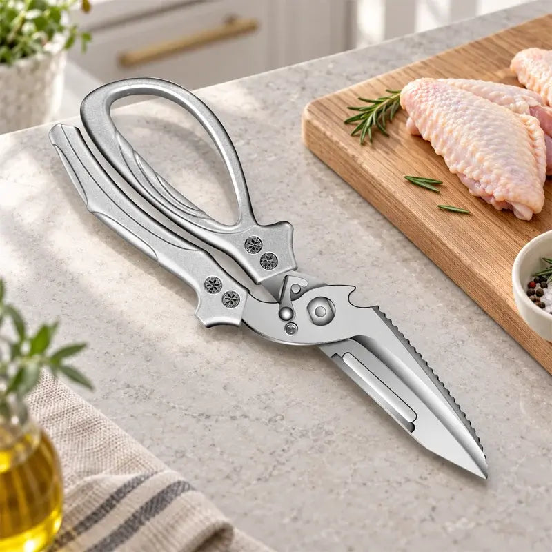 ✂️🦴Tijeras de cocina multifuncionales de alta resistencia
