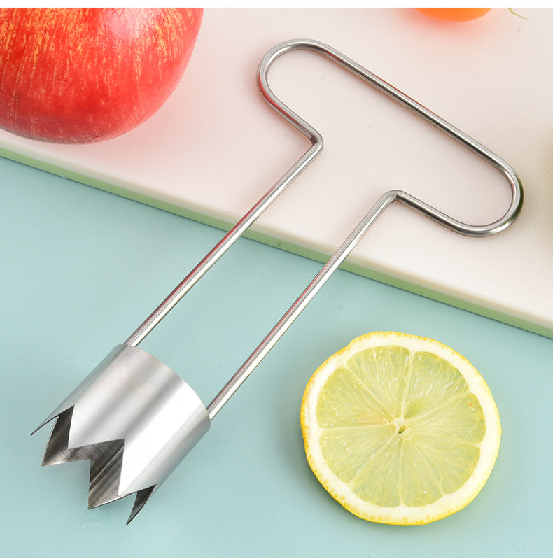 ✨【Compra 1 y llévate 1 gratis】✨ Descorazonador multifuncional de frutas y verduras, material de grado alimenticio para descorazonador de calabaza amarga y manzana, electrodoméstico de cocina.