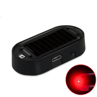 📢🚗 2 za samo 22 eura⏰ Trepćuće LED svjetlo za upozorenje protiv krađe na solarni pogon