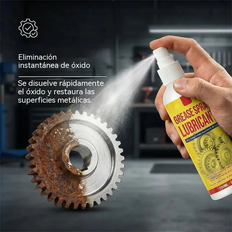 🔧 Oferta por tiempo limitado: ¡50% de descuento! ✨ Eliminador de óxido y limpiador de metales – Spray multiusos, 180 ml ✨