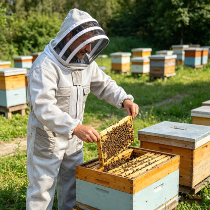 【M-2XL】🐝Pčelinji kombinezon izrađen od 3D pamučne mreže