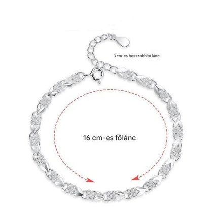✨🛒【Compre 1 y obtenga 1 gratis】2 piezas por 26 euros💖Nueva y moderna pulsera de plata de ley 925 para mujer🍀