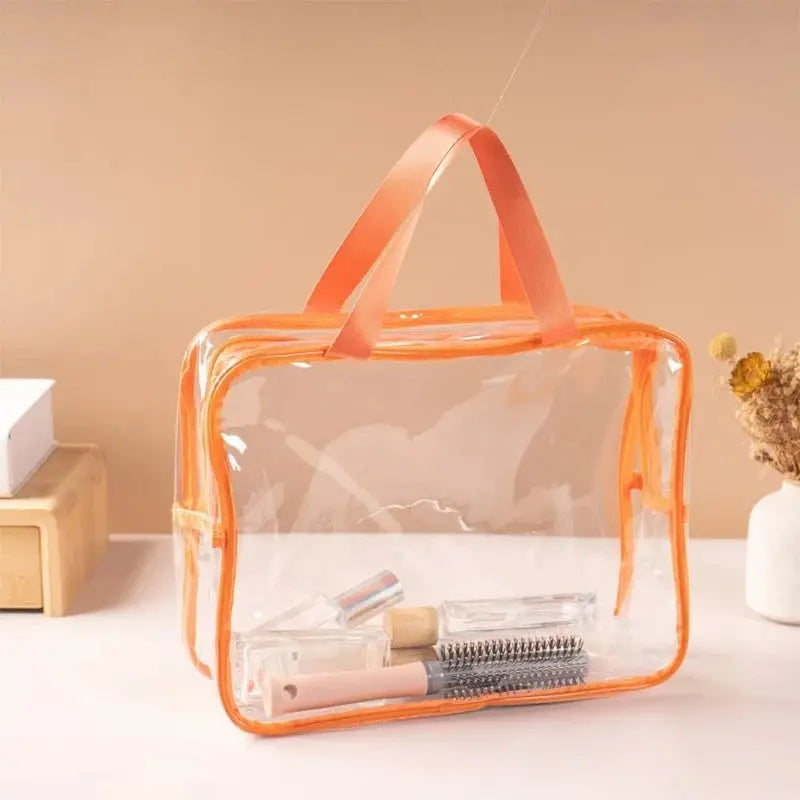 Compra 1 y llévate 1 gratis. Bolsa de almacenamiento de PVC transparente.