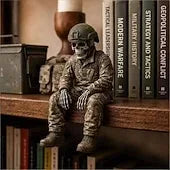 💀🚒Figurica lubanje vatrogasca