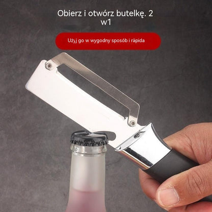 🔥【Kup 1, a 1 dostaniesz gratis!】2 pozycje 99 zł. 🔪 Wielofunkcyjna obieraczka ze stali nierdzewnej 🧅