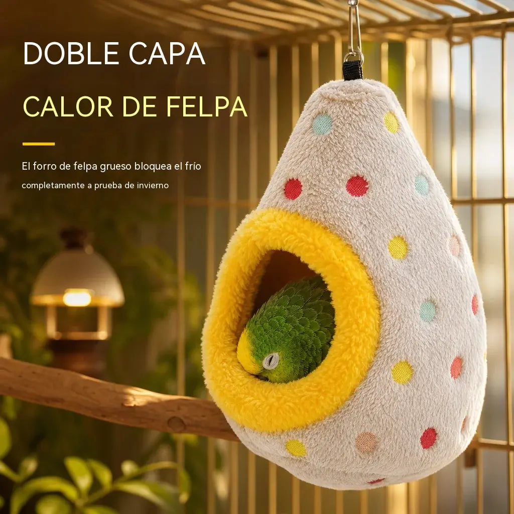 🐦 ¡Ahorra hasta un 50%! Hamaca colgante tipo nido de pájaro: algodón cálido, comodidad con forma de huevo ✨