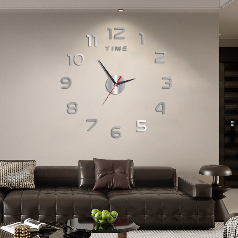 🕑✨Reloj de pared acrílico luminoso 3D sin necesidad de taladrar (requiere montaje)