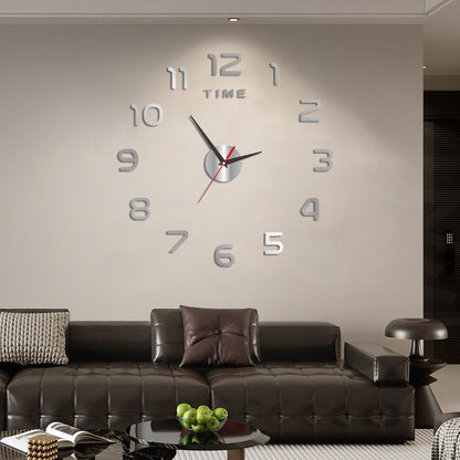 🕑✨Reloj de pared acrílico luminoso 3D sin necesidad de taladrar (requiere montaje)