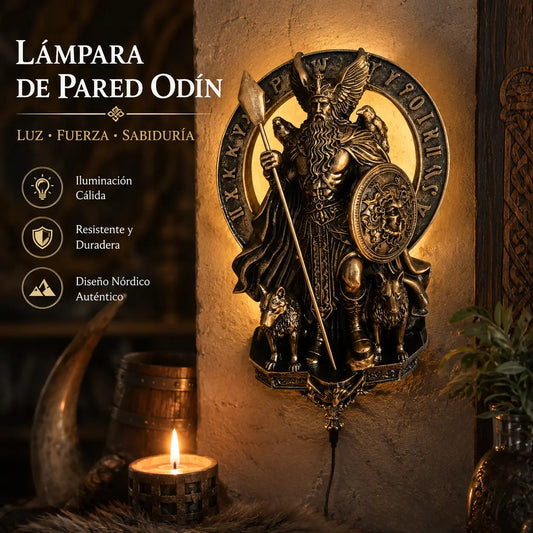 🔥Zadnji dan: 49% popusta – Zidna lampa Odin 2026: Budno svjetlo Univerzalnog Oca🛡️