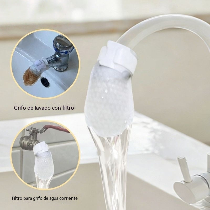 50 piezas🔥Producto más vendido🔥 Filtro para grifo: evita salpicaduras y óxido. Fácil instalación, agua más limpia 🚿💧