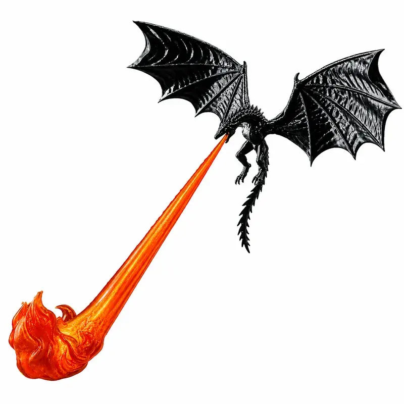 🐉🔥 3D LED lučka zmaja, ki bruha ogenj | Fantazijska svetleča dekoracija knjižne police
