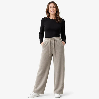 👖 Ležerne prugaste hlače ravnog kroja | Uske i udobne ✨