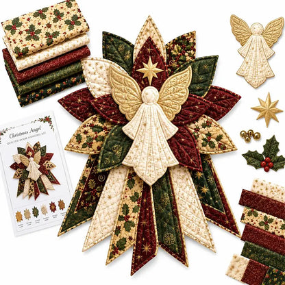 🎇🎄Prešívaná súprava na šitie na zavesenie na vianočné dvere (7 vzorov)