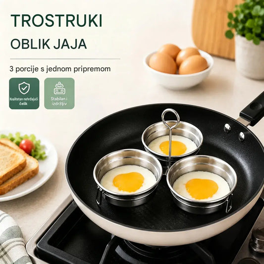📢📢50% POPUSTA!! ⏰Kuhalo za jaja od nehrđajućeg čelika 304