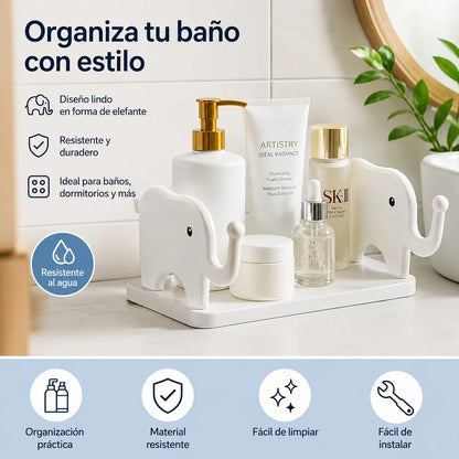 🐘50% de descuento⏰ Estantería con forma de elefante, multifuncional, bonita y práctica🏠
