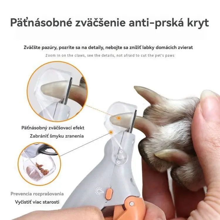 🎁✨🐶🐱LED osvetlenie - klieštiky na pazúry pre mačky a psov