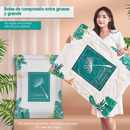 5 artículos por 30 euros【60*80cm】Bolsas de compresión al vacío para guardar edredones, ropa y ropa de cama: bolsas de almacenamiento para el hogar.