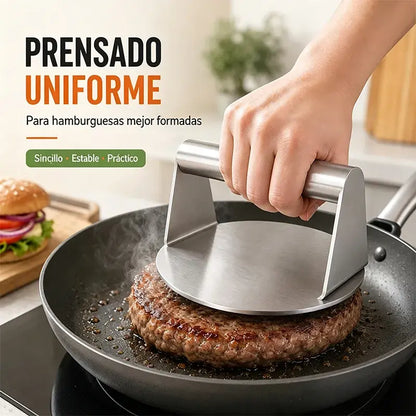 🥩🍔Prensa para hamburguesas antiadherente para cocinar
