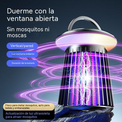 ⚡ El mejor matamoscas eléctrico: ¡Mantente libre de picaduras toda la noche! 🌙