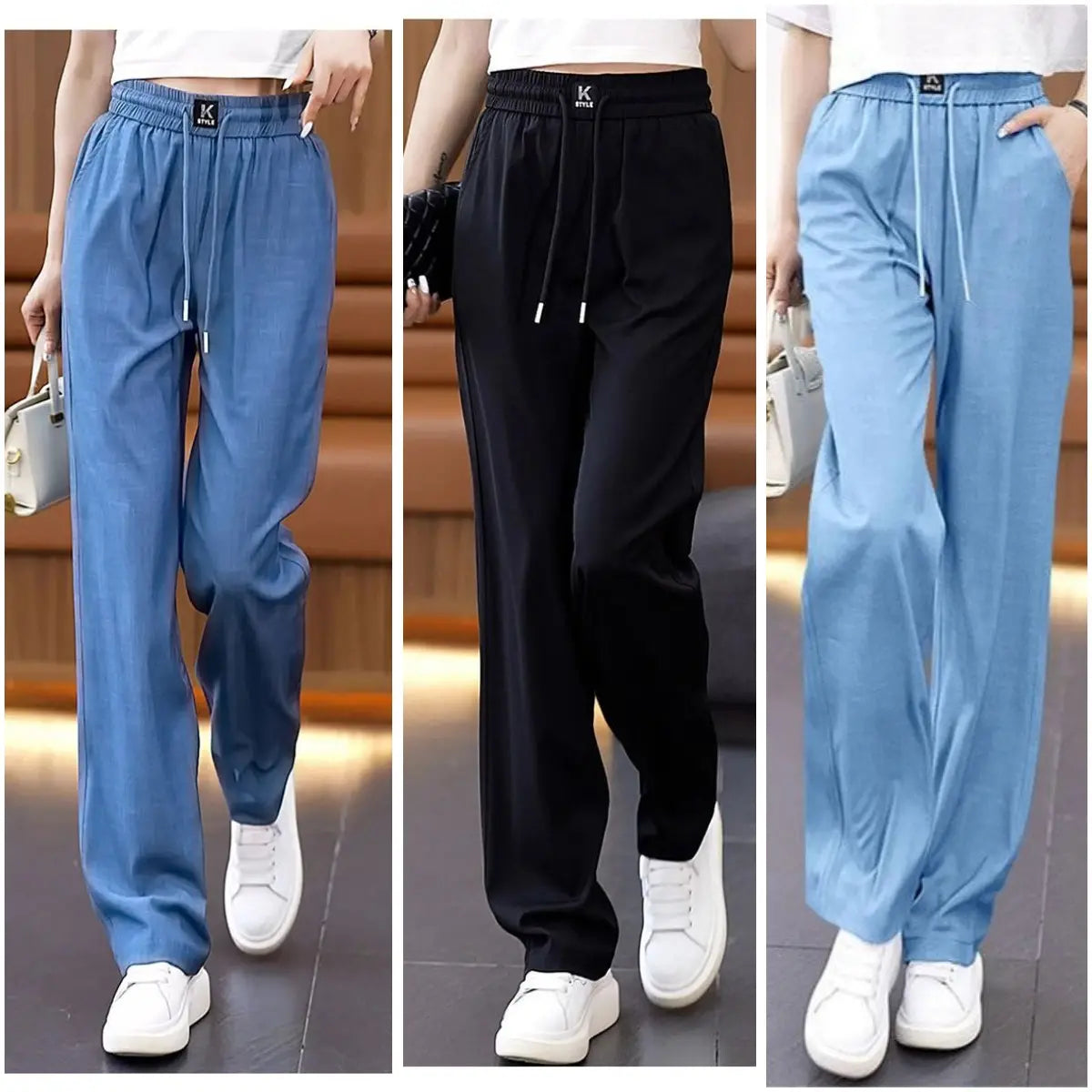 🔥👖【S-3XL】Nove visokokvalitetne mekane ležerne hlače s draperijom iz 2026.