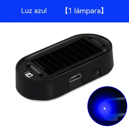 📢🚗 2 za samo 22 eura⏰ Trepćuće LED svjetlo za upozorenje protiv krađe na solarni pogon