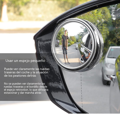 🚗🚗【4 pares por 24 €】Juego de espejos retrovisores de 360° para puntos ciegos