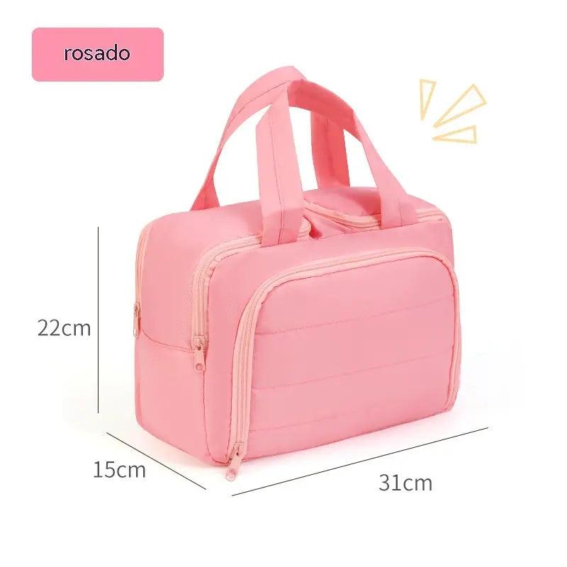 🎁🎁Nuevo neceser de gran capacidad, bolsa de almacenamiento portátil, neceser de viaje.