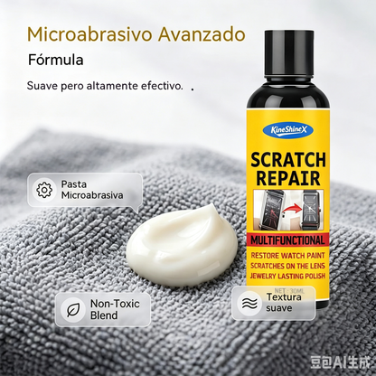 【200 ml + esponja】Compra uno y llévate otro gratis 27 euros✨🛡️Compuesto pulidor multifuncional para la reparación de arañazos