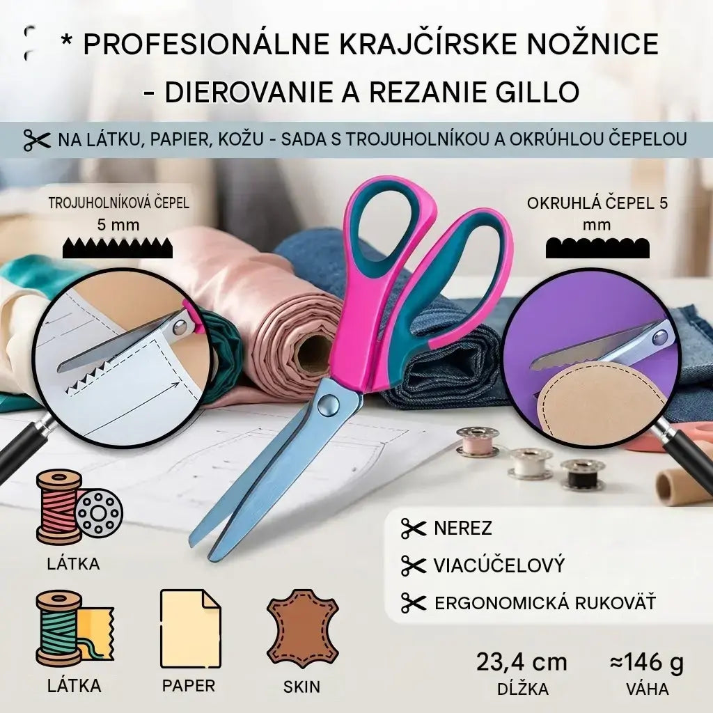 ✂️🧵Višenamjenske škare za rukotvorine, lako stvarajte prekrasnu čipku!