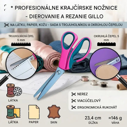 ✂️🧵Višenamjenske škare za rukotvorine, lako stvarajte prekrasnu čipku!