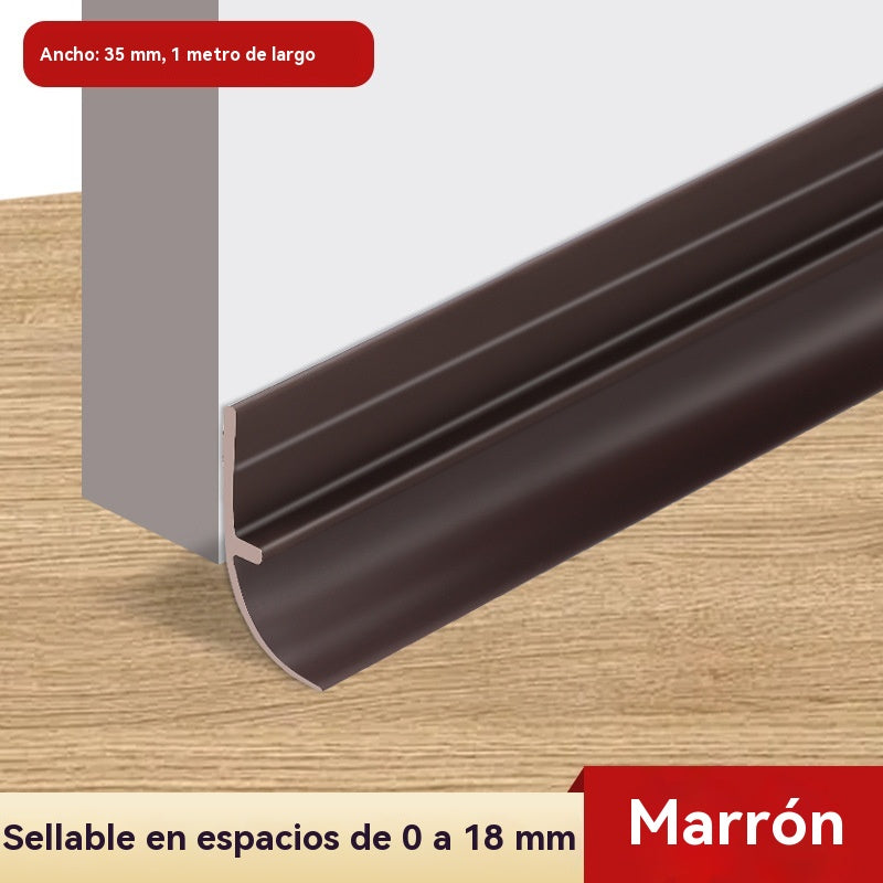 🚪🔥¡Compra 1 y llévate 1 gratis! 🔥 Burlete inferior de PVC para puertas – ✅Antipolvo y antiviento ✅Repelente de insectos y roedores