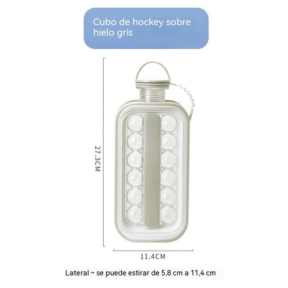 🎁🎁Botella para hacer esferas de hielo con molde integrado, apta para uso alimentario