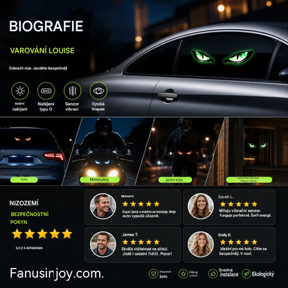 【Kúpte 1 a druhý dostanete zadarmo】2 kusy za 22 eur.🚗👀Solárne LED výstražné svetlá do auta | Priťahujú všetku pozornosť, zvyšujú bezpečnosť jazdy – bezdrôtový design, automatická detekcia, vysoká všestrannosť ✨