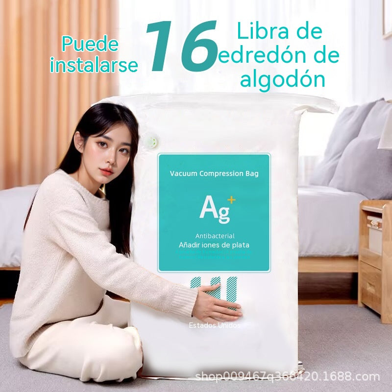 Paquete de 5 🤩🤩 Bolsas de compresión al vacío antibacterianas sin extracción