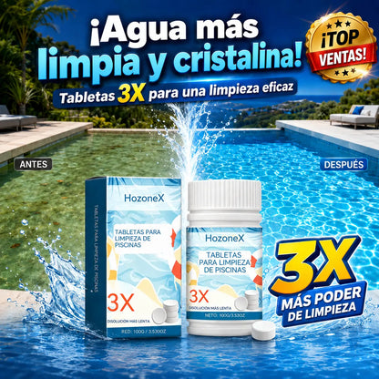 🔥【Compre 1 y obtenga 1 gratis】🏊‍♀️💧Tabletas de limpieza para piscinas para un agua clara y cristalina.
