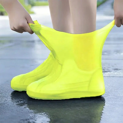 【2 pares por 25 euros】¡Evita que tus zapatillas se empapen! Cubrezapatos impermeables de alta resistencia: antideslizantes y plegables para llevar en el bolso 🌧️
