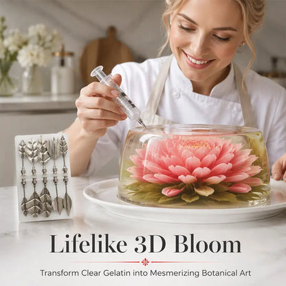 🎂🌟 Herramientas para crear arte en gelatina 3D