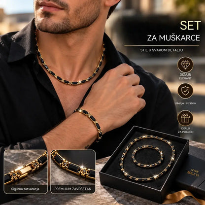 ⏳🔥 50% popusta na ograničeno vrijeme! ⏰ Blistavi set nakita: Odvažan stil, elegantan i plemenit, predstavlja iznimnu kvalitetu 💎✨