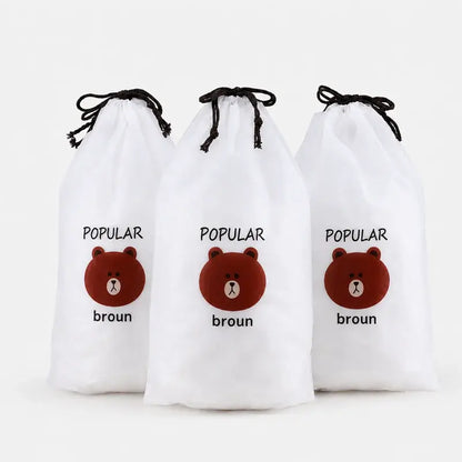 🔥(300 kusov) Len 20 eur🍽️Extra veľký, hrubý, antibakteriálny plastový obal vhodný do potravín