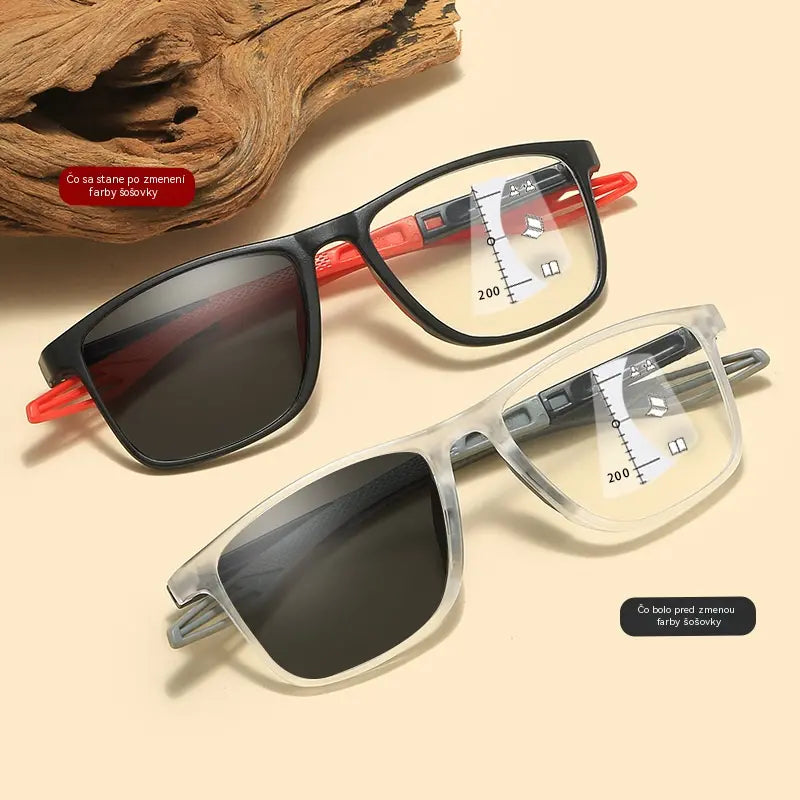 🕶️Fotochromatické, ultraľahké okuliare na čítanie s vysokým rozlíšením, špeciálne navrhnuté pre starších ľudí.
