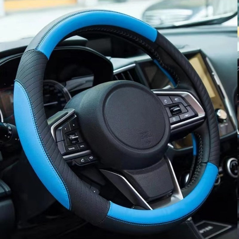 🔥 Navlaka za volan od prave kože – Univerzalna, protuklizna i izdržljiva navlaka za automobil 🚘