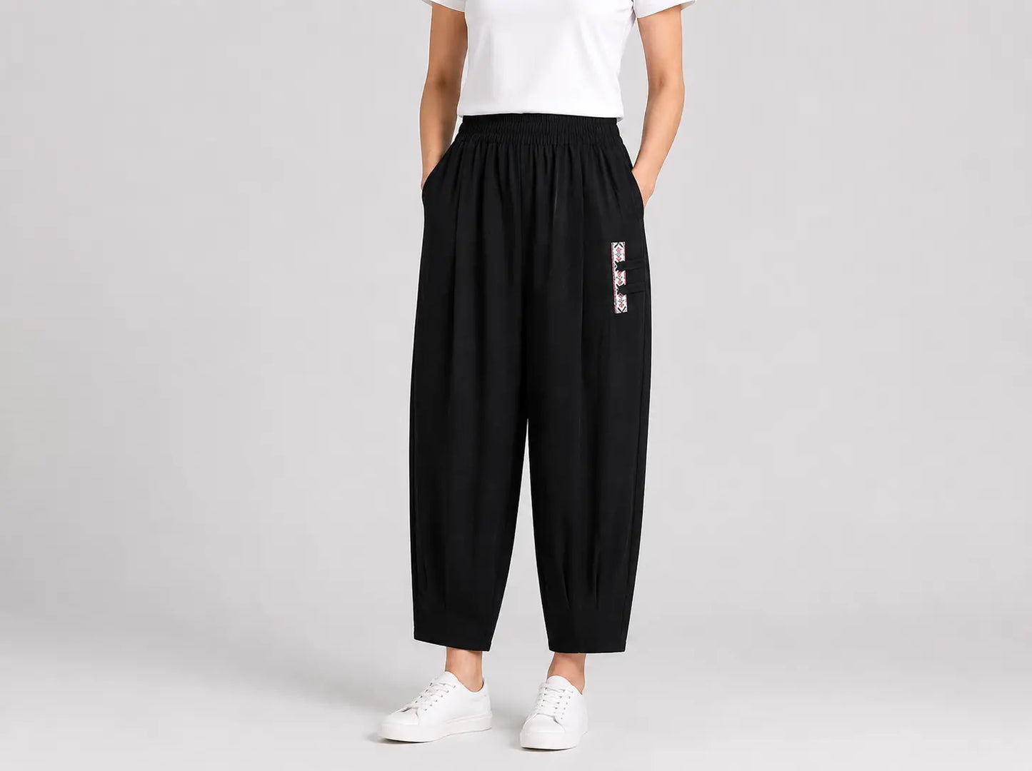 🔥【Kupi 1, dobiješ 1 gratis】🔥【M–4XL】 👖 Lagane i prozračne ljetne pamučno-lanene hlače – moderne ležerne hlače do gležnja