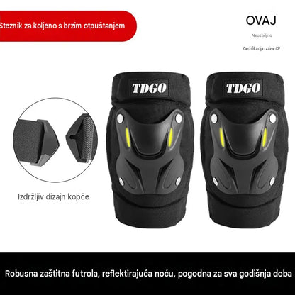Fluorescentna zaštitna ortoza za koljeno prikladna za sva godišnja doba