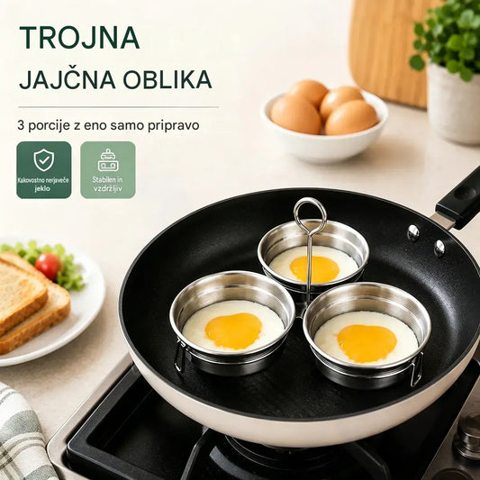 📢📢50 % POPUST !! ⏰Kuhalnik za jajca iz nerjavečega jekla 304