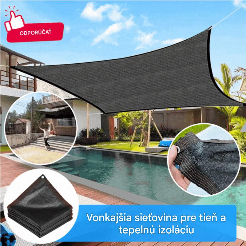 【2*5M】Vonkajšia tieňová a tepelnoizolačná sieťovina