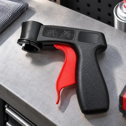 🔥🔥Kúpte 1, druhý získate zadarmo🔥2 kusy za 20 eur🔥🎨🔧 Prídavná rukoväť na spreje | Ergonomický úchop na lakovanie áut, stien a kutilské projekty