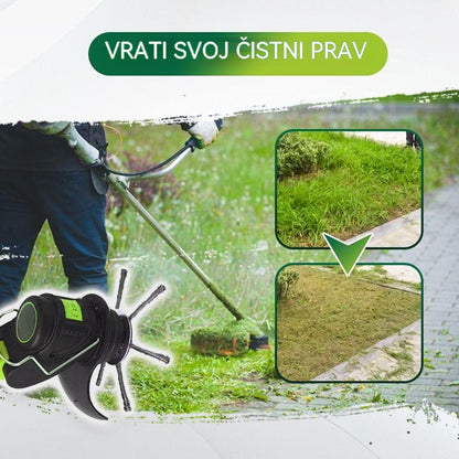 【Kupite 1, dobijte 1 gratis: 2 komada】 Zamjenjiva rezna glava za kosilicu/trimer - Čelična rezna glava za košnju trave
