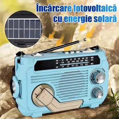 🏕️Prenosné multifunkčné AM rádiové svietidlo