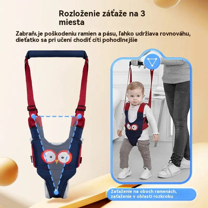 Priedušný postroj na učenie chôdze s oporou drieku – predchádza odreninám a nadmernému zaťaženiu