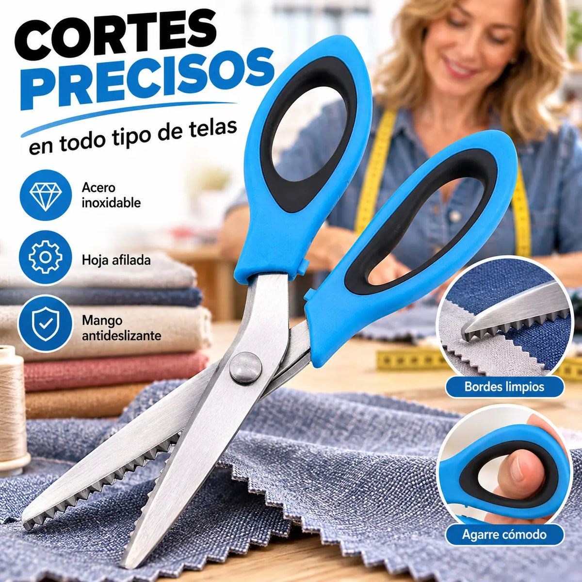 ✂️ Profesionálne nožnice na ružové vlasy – ostré nožnice na ružové vlasy